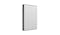 Seagate One Touch STKZ4000401 4TB External Hard Disk Drive - Silver (Side View)