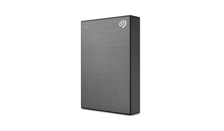 Seagate One Touch STKZ4000404 4TB External Hard Disk Drive – Grey (Side View)