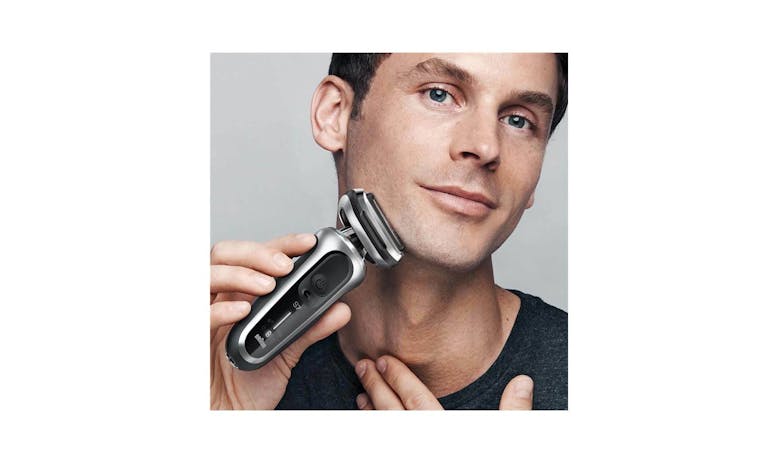 Braun Series 7 73S Electric Shaver Head Replacement - Silver 01