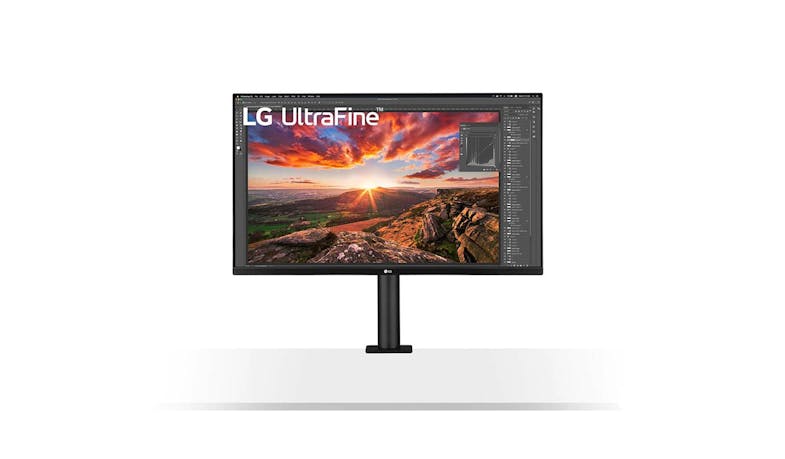 LG UltraFine 31.5-inch 4K IPS Monitor (32UN880-B) - Front View