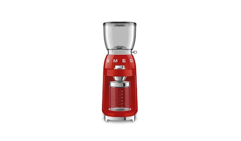 Smeg 50s Style Coffee Grinder - Red (CGF01RDUK) - Main