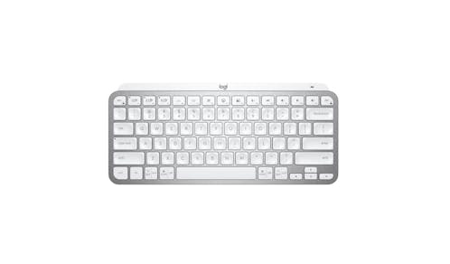 Logitech MX Keys Mini Wireless Illuminated Keyboard - Pale Gray (920-010506) - Main