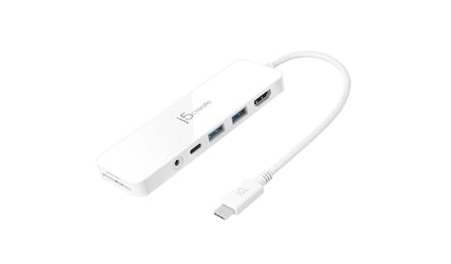 J5 Create USB-C Multi-Port Hub with Power Delivery (JCD373) - Main