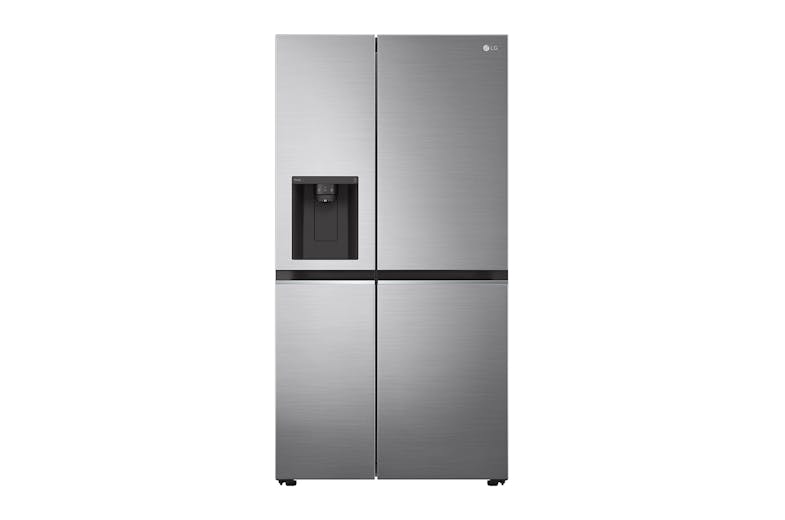 LG 617L Side-by-Side Refrigerator with Smart Inverter Compressor (GS-L6172PZ) (IMG 1)