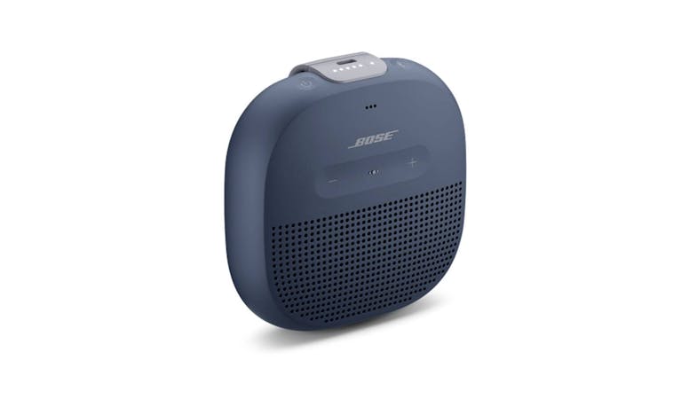 Bose Soundlink Micro Bluetooth Speaker - Stone Blue (Side View)