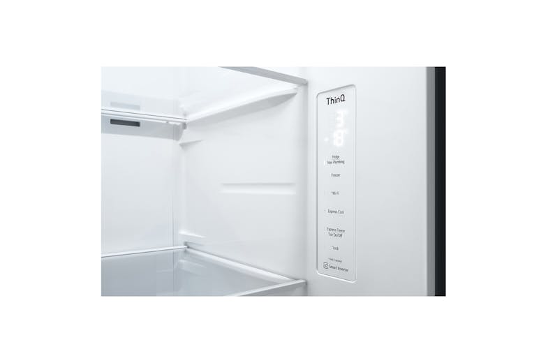 LG 617L Side-by-Side Refrigerator with Smart Inverter Compressor (GS-L6172PZ) (IMG 7)