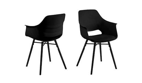 Urban Ramona Dining Chair - Black (IMG 1)