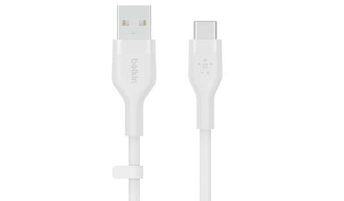 Belkin BOOST CHARGE Flex USB-A to USB-C Cable - White (1M) (IMG 1)