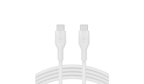 Belkin CAB009bt1MBL Boost Charger Flex USB-C to USB-C Cable - 1 meter (White)