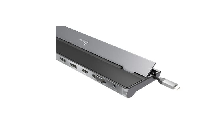 J5 Create USB-C™ Triple Display Docking Station with 100W PD Adapter JCD543P