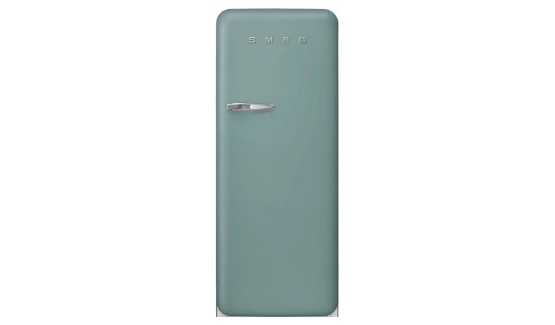 Smeg 270L 50's Style 1-Door Free Standing Refrigerator - Emerald Green (FAB28RDEG5)