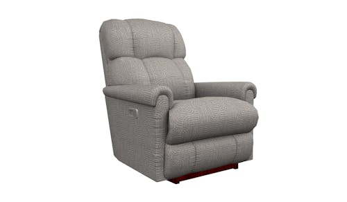 ​La-Z-Boy 1H512 Pinnacle XR+ Leather Power Recliner with Wireless Remote - Pebble