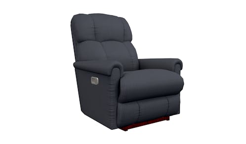 ​La-Z-Boy 1H512 Pinnacle XR+ Leather Power Recliner with Wireless Remote - Deep Blue