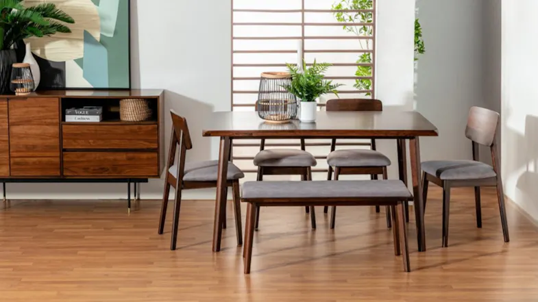 Barry Wooden Dining Table (Table Only) Barry Wooden Dining Table (Table Only)