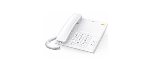 Alcatel T26 Landline Phone - White