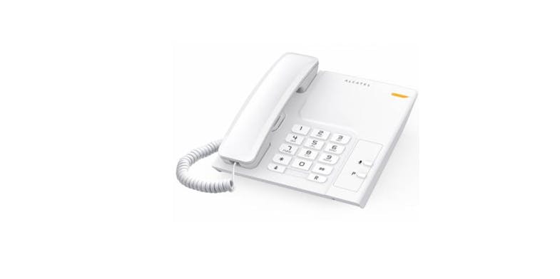 Alcatel T26 Landline Phone - White Alcatel T26 Landline Phone - White