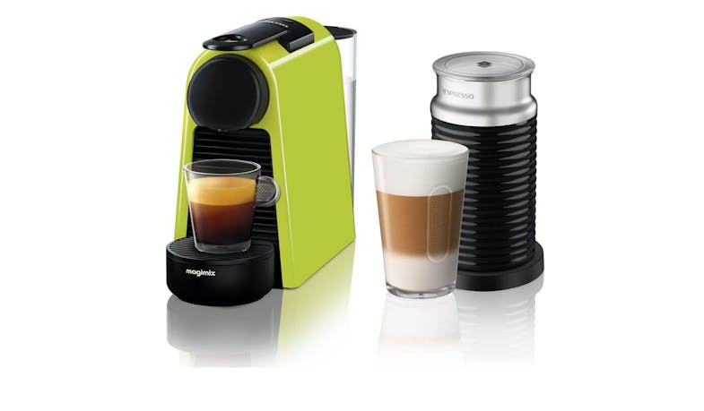 Nespresso Essenza Mini & Aeroccino Bundle - Lime Green Nespresso Essenza Mini & Aeroccino Bundle - Lime Green
