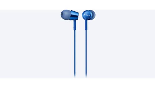 Sony MDR-EX155AP Earphones - Blue