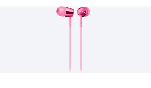 Sony MDR-EX155AP Earphones - Pink