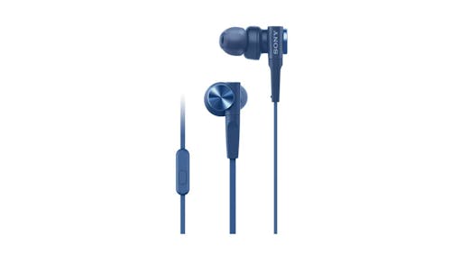 Sony MDR-XB55AP Extra Bass Earphones - Blue