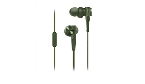 Sony MDR-XB55AP Extra Bass Earphones - Green