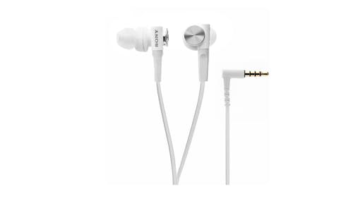 Sony MDR-XB55AP Extra Bass Earphones - White