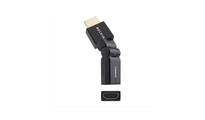 Belkin Essential Series F3Y039BT HDMI Swivel Adapter - Black Belkin Essential Series F3Y039BT HDMI Swivel Adapter - Black