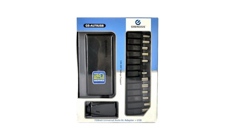 Grenosis GS-AU70USB Notebook Adapter - Black