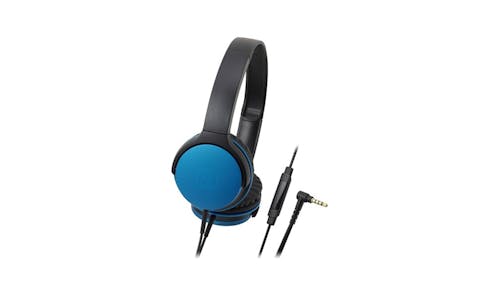Audio-Technica Portable On-Ear Headphone - Blue