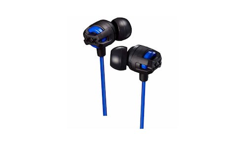 JVC HA-FX103 In-Ear Headphone with Mic - Blue 01