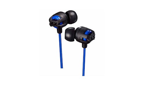 JVC HA-FX103 In-Ear Headphone with Mic - Blue 01