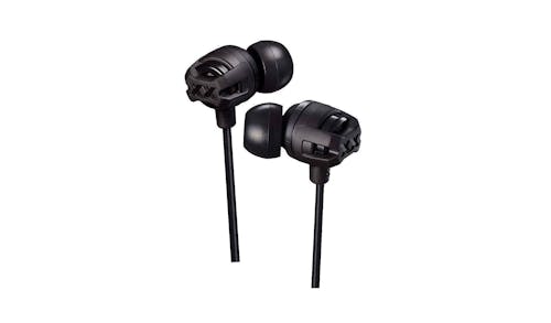 JVC HA-FX103 In-Ear Headphone with Mic - Black 01