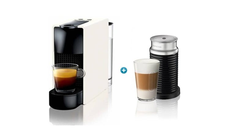 Nespresso Essenza Mini & Aeroccino 3-White Nespresso Essenza Mini & Aeroccino 3-White