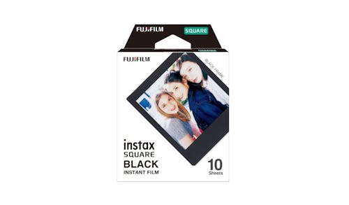 FujiFilm Mini Instant Camera Film Square - Black_01