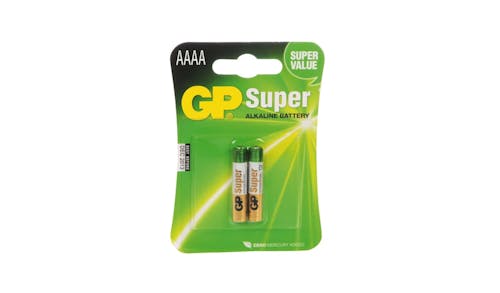 GP GP25A-C2 Pack Of 2 Super Alkaline Batteries - Green