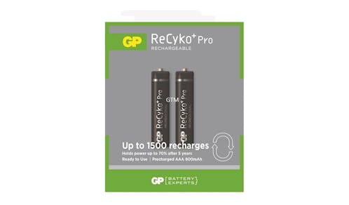 GP ReCyko+ battery AAA (Micro), 850 mAh, 2 pcs