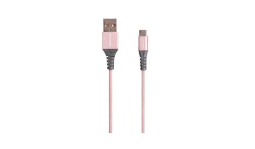 The Coopidea 1m Flex Type C Cable - Rose Gold 01