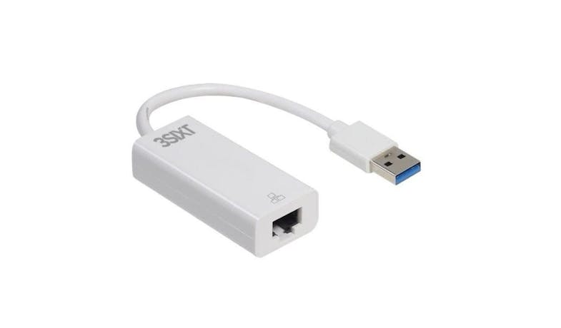 3SIXT 3S-0449 USB 2.0 to Ethernet Adapter - White 3SIXT 3S-0449 USB 2.0 to Ethernet Adapter - White