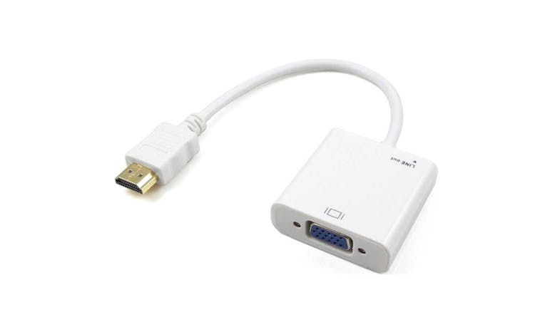 Vitar VGA03 HDMI to VGA Converter - White-01 Vitar VGA03 HDMI to VGA Converter - White-01