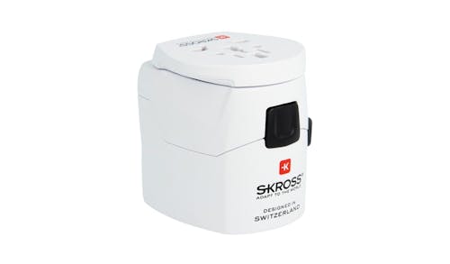 Skross PRO Light USB World Adapter - White-01