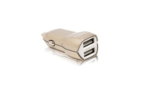 Monocozzi ORE 3.4A Dual USB Car Charger - Gold-01