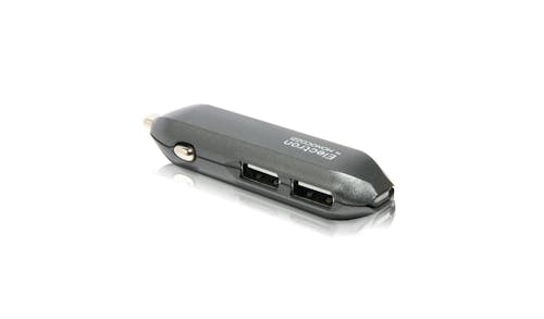 Monocozzi ORE 4.8A Dual USB Car Charger - Charcoal-01