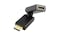 Sarowin ZAA09 360° HDMI Male to Female Adapter - Black-01 Sarowin ZAA09 360° HDMI Male to Female Adapter - Black-01