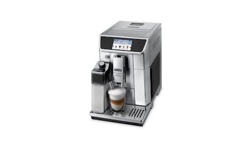 DeLonghi ECAM 650.85.MS PrimaDonna Elite Coffee Machine - Metal & Black-01