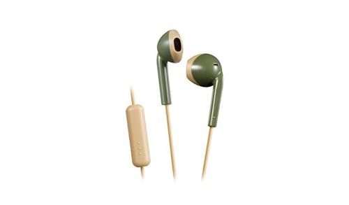 JVC HA-F19M In-ear Wireless Headphone - Green/beige-01