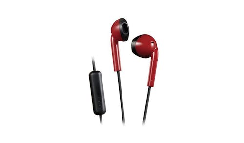 JVC HA-F19M In-ear Wireless Headphone - Red/Black-01