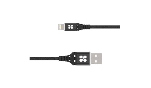 Promate NerveLink-i Data Cable with Lightning Connector - Black-01