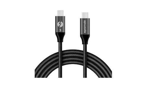 Promate Thunderlink-C20 USB-C to USB-C Cable - Black-01