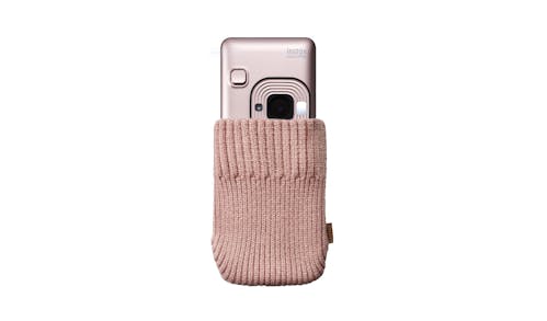 Fujifilm Instax Mini Knit Cover - Pink-01