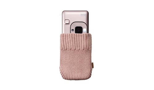 Fujifilm Instax Mini Knit Cover - Pink-01